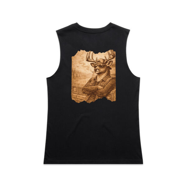 Backstrap Sepia -  Women's Maple Tank Thumbnail