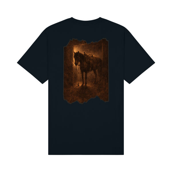 Horse After Dark - Unisex T-Shirt Thumbnail